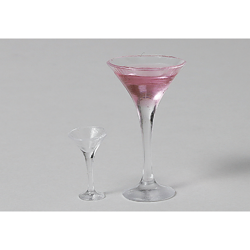 カクテルグラス立体型