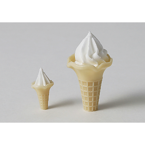 アイスコーン（チューリップ）立体型