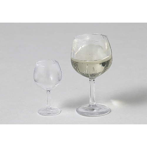 ワイングラス（ブルゴーニュ）立体型