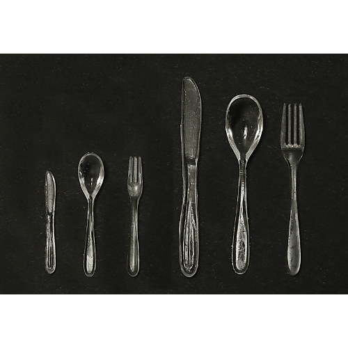 カトラリー立体型