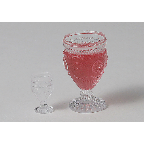 ワイングラス（レトロ）立体型