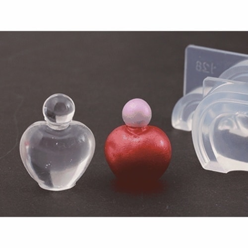 香水瓶立体型（アップルハート）