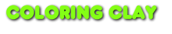 Coloring clay